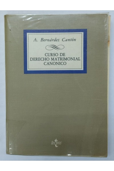 Curso de Derecho Matrimonial canonico